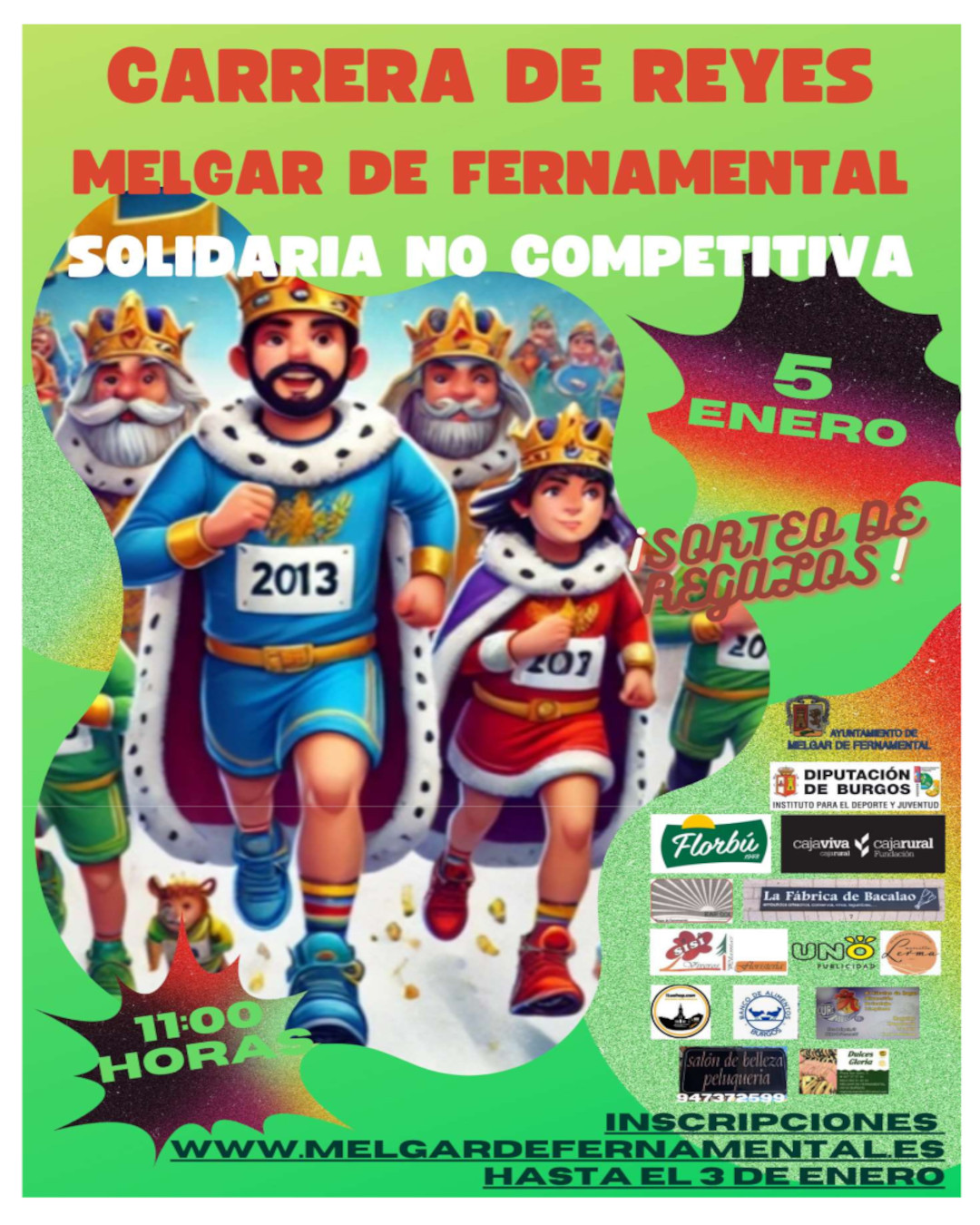 Carrera Popular de Reyes Solidaria e Inclusiva